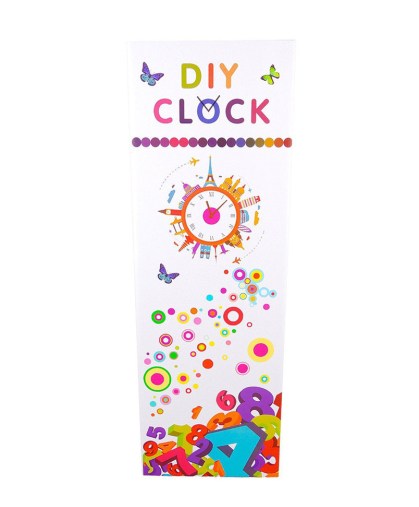 ρολόι-diy-τοίχου-αυτοκόλλητο-3d-ασημί-jingong-diy-clock